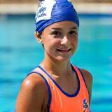 Portrait of young player Giulia Russo.